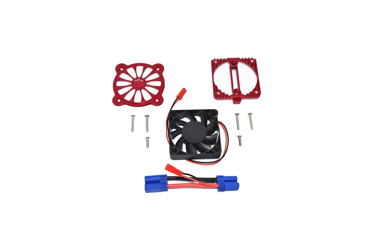 Aluminum 35mm Motor Heatsink With Cooling Fan Suitable For 1