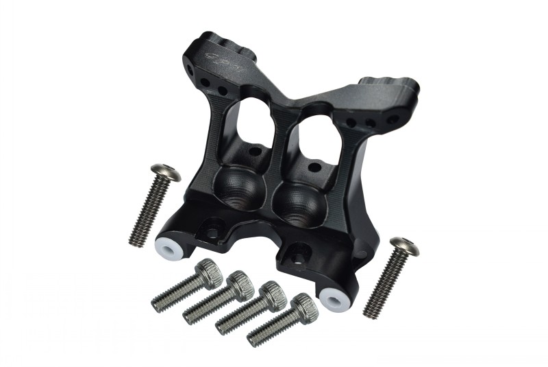 GPM Team Losi 5ive-T Aggiornamento Parti Aluminium 7075 Rear Shock Tower - 1Pc Grey Silver