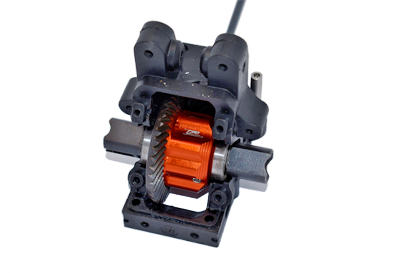 GPM Bloccaggio Ruote In Alluminio Per Arrma 1/5 Kraton/Outcast 8S - Set 4 Pezzi Arancione - ARA310929 - 6
