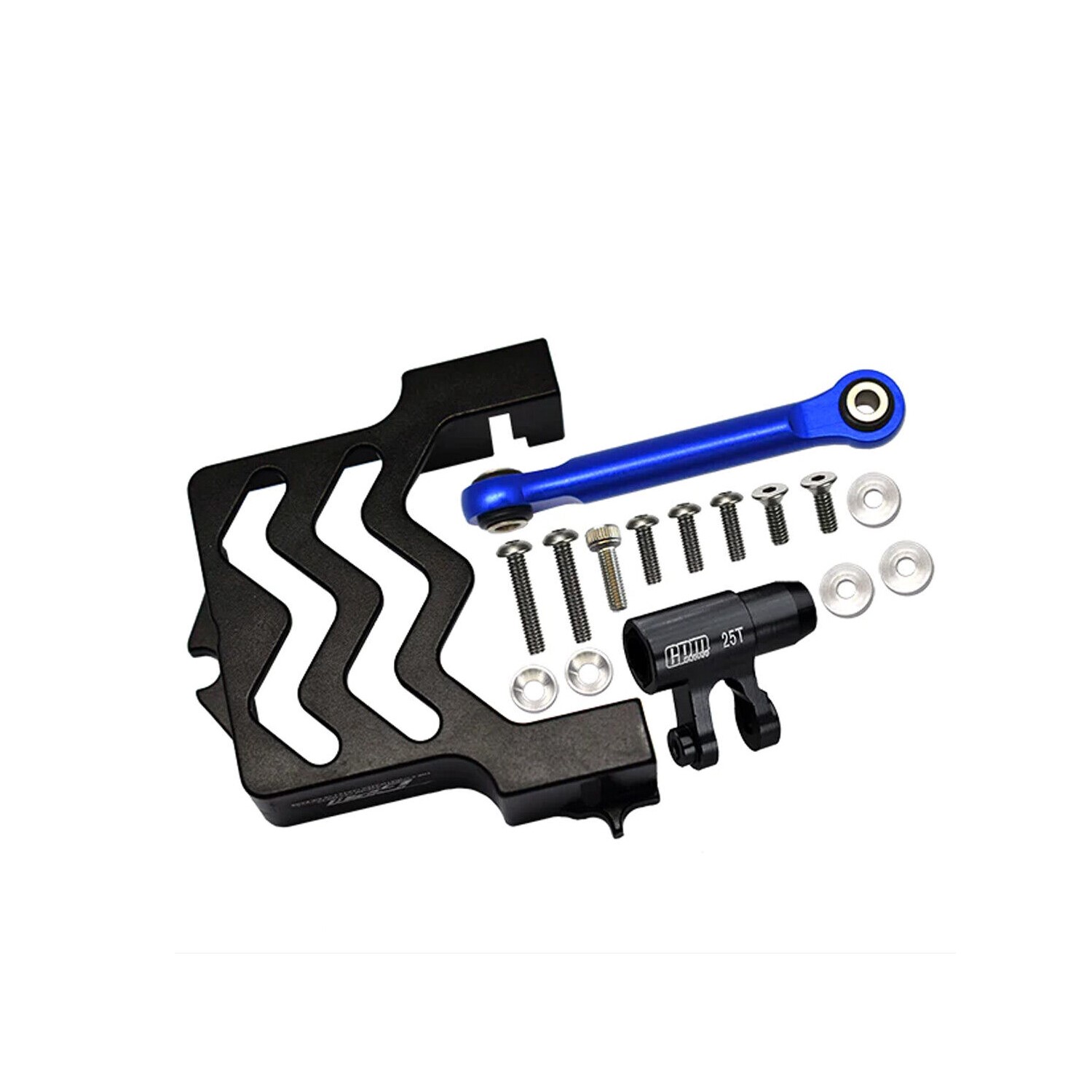 TRAXXAS XRT 8S 1/5 CNC ALLOY STANDARD SERVO ADAPTER + 25T SERVO HORN