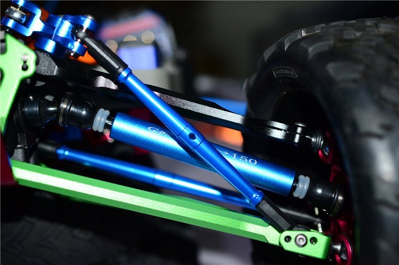 thumbnail image 2 of GPM Steel Universal Swing Shaft Set For Traxxas Revo/Summit/E-Revo - Red 2 of 13