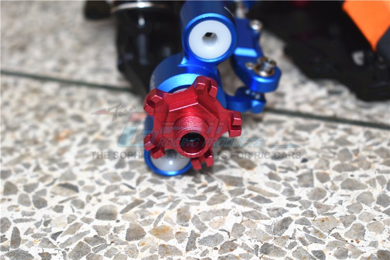 thumbnail image 2 of MOHERO 4Pcs RC Wheel Hex Hubs For 1/7 Scale Arrma Vehicles - Aluminum Upgrade 2 of 12