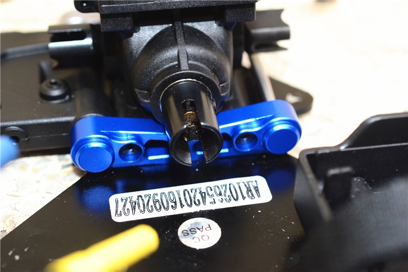 GPM For Arrma 1/8 Typhon 6S BLX Upgrade Parts Aluminum Front Shock Tower - 1Pc Set Orange