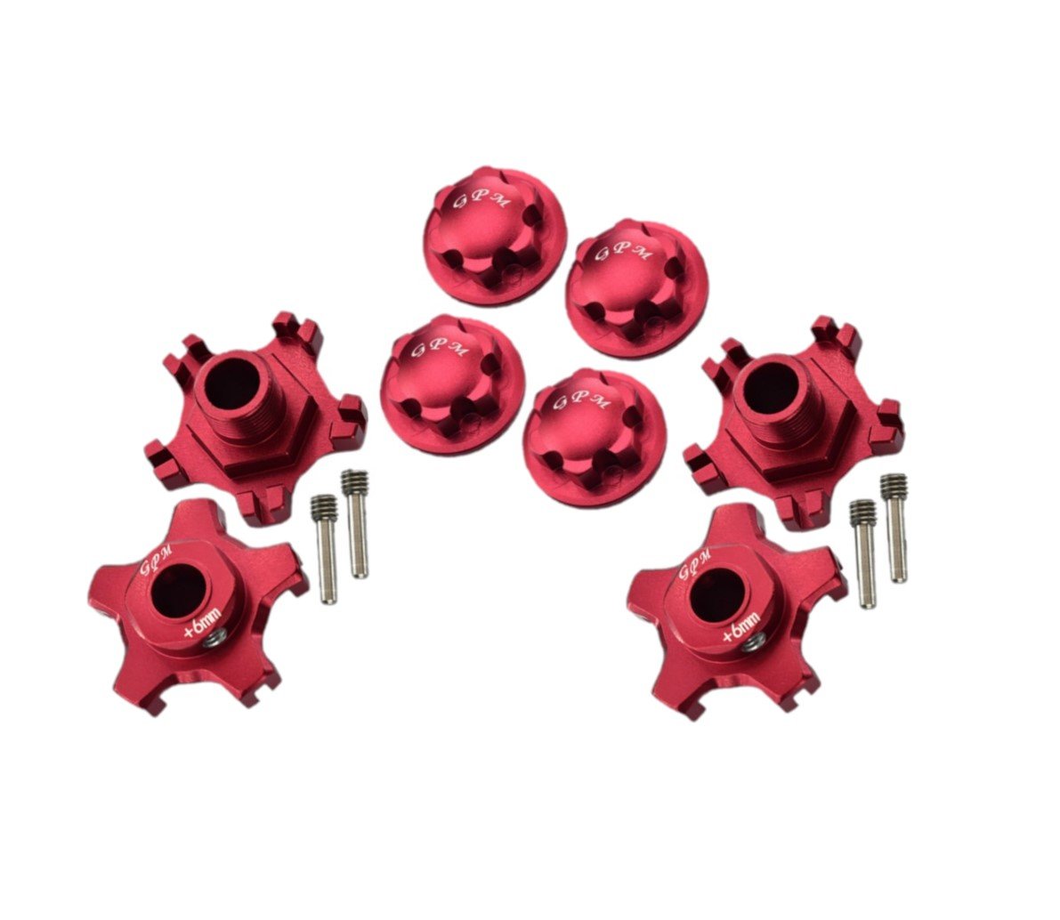 Protège-châssis Aluminium KRATON Outcast GPM For Arrma KRATON/Outcast/ Notorious/SENTON 6S BLX Upgrade Parts Aluminum Rear Chassis Protection Plate - 1Pc Set Red Plaque Arrière Rouge GPM Arrma