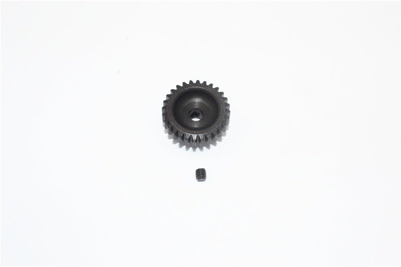 NHX RC 48P 3.17mm Bore Hardened Steel Pinion Gears Set - 27T To 31T For 1:10 Scale Cars