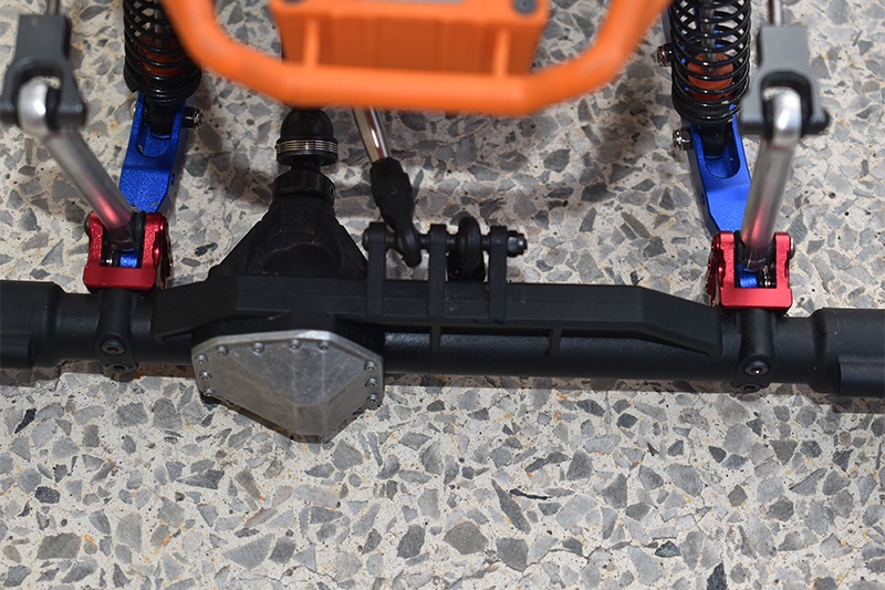 GPM RACING ALUMINUM FRONT + REAR AXLE MOUNT SET AXIAL RBX10 RYFT ...