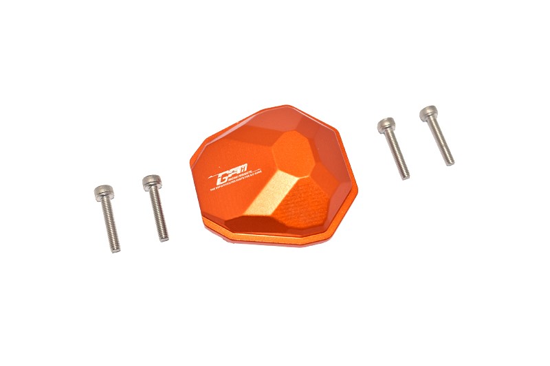 Boîtier De Différentiel Avant/Arrière En Aluminium Orange GPM Racing – Pour Traxxas E-Revo VXL 2.0