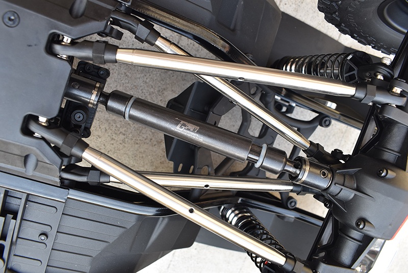 Carbon Steel Front+Rear Cvd Drive Shaft For Axial 1/6 Scx6