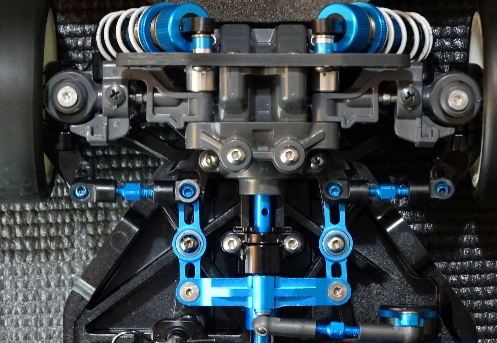 thumbnail image 2 of TT-02 Aluminum Steering Bridge Racing Set – For Tamiya TT02, 1:10 RC Upgrade 2 of 5