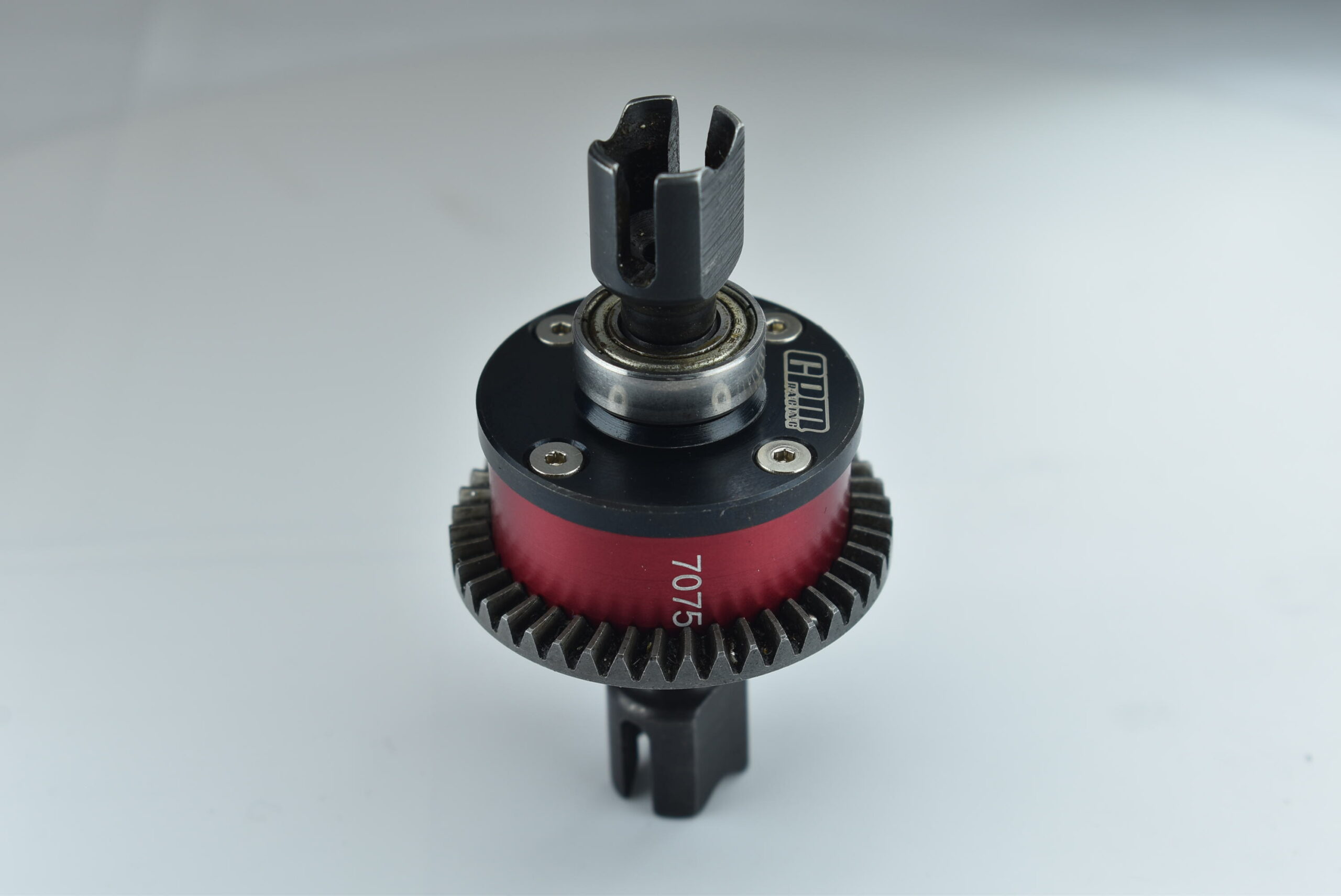 GPM Alum Center Diff Rear Motor Mount Red : Kraton/Outcast/Notorious/ Typhon E - Foto 8