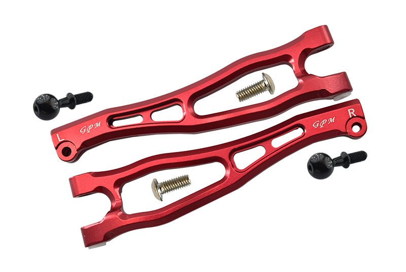 GPM Aluminium Chassis Schutzplatte Für Arrma KRATON/Outcast/Notorious/SENTON 6S BLX – 1-teiliges Set In Schwarz