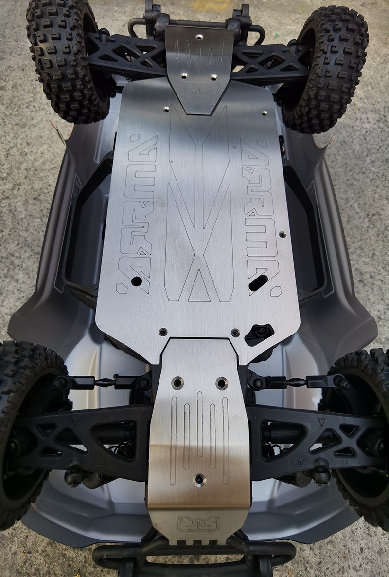 GPM Alu-Stoßdämpferturm Für Arrma Talion 6S – Tuning Teil In Grau/Silber