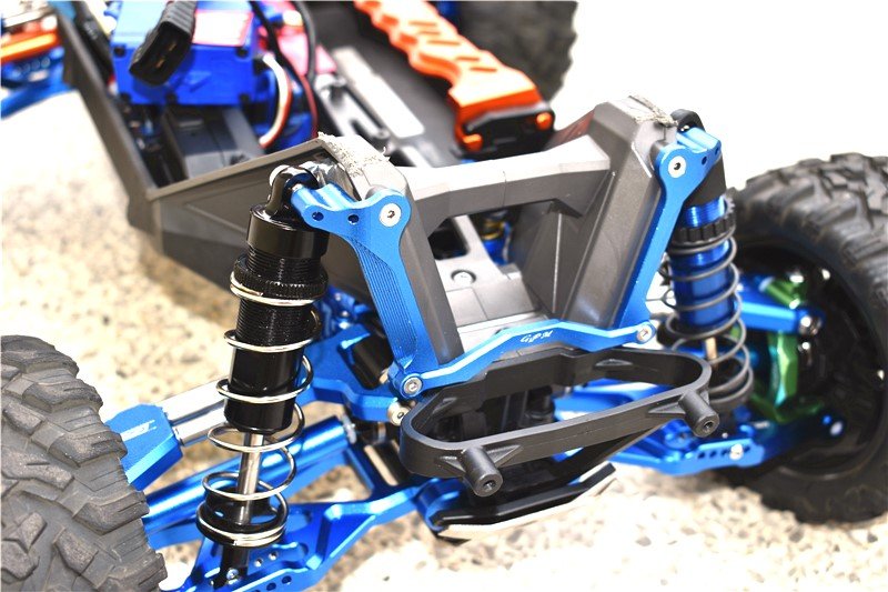 GPM Aluminum Front Steering Assembly For Traxxas 1/10 Maxx & 1/8 Maxx Slash