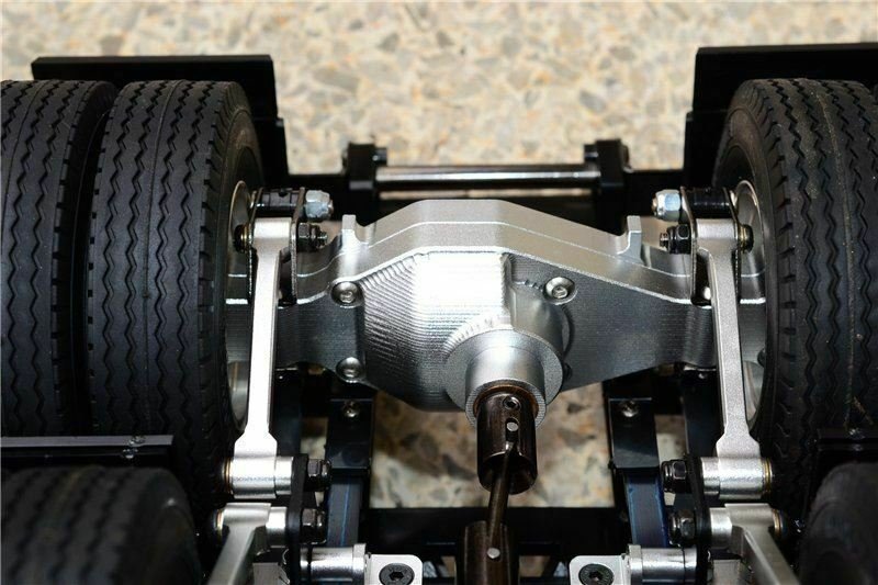 Tamiya R620 Rear TAMIYA GRAND HAULER / SCANIA R620 RC TRUCK 1/14 CNC ALLOY REAR GEAR BOX ...