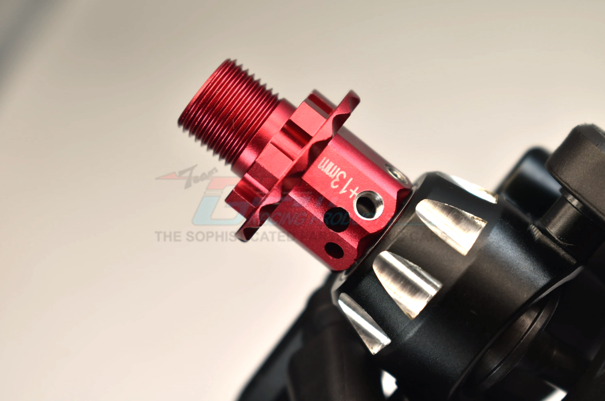 thumbnail image 2 of GPM Racing 7mm Thick Wheel Hex Adapters For Traxxas 4-Tec 2.0 (GT010-12X7MM-B) 2 of 5