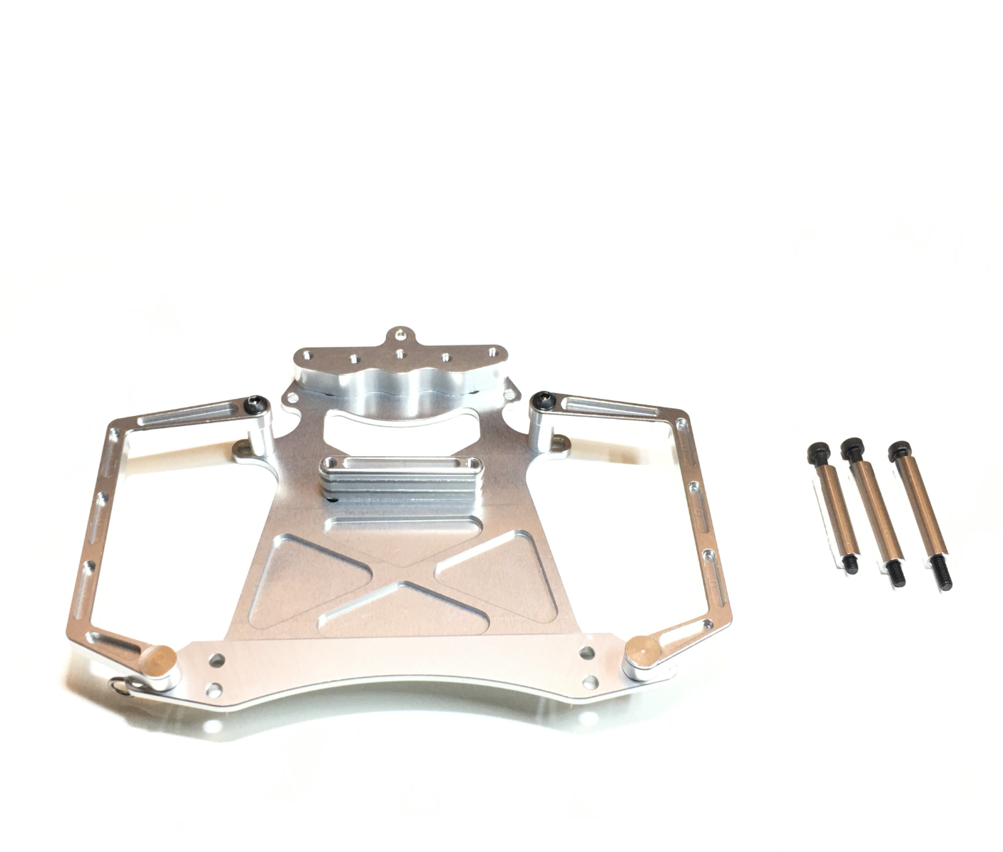 Châssis Aluminium Pour Tamiya CW-01 Lunchbox/Midnight - Kit De Montage Et Mise à Niveau