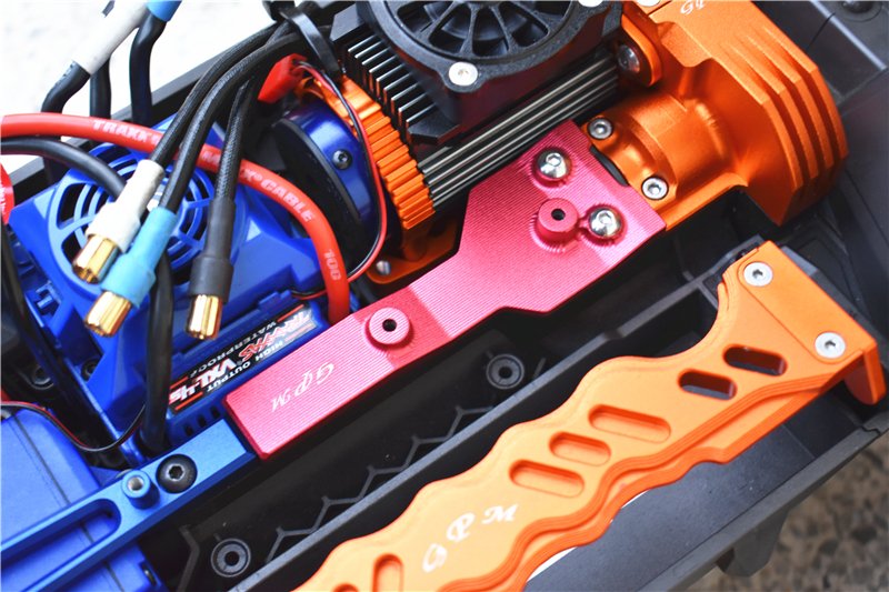 TRAXXAS MAXX 4S 1/10 CNC ALLOY REAR CHASSIS LINK SUPPORT GPM UPGRADE ...