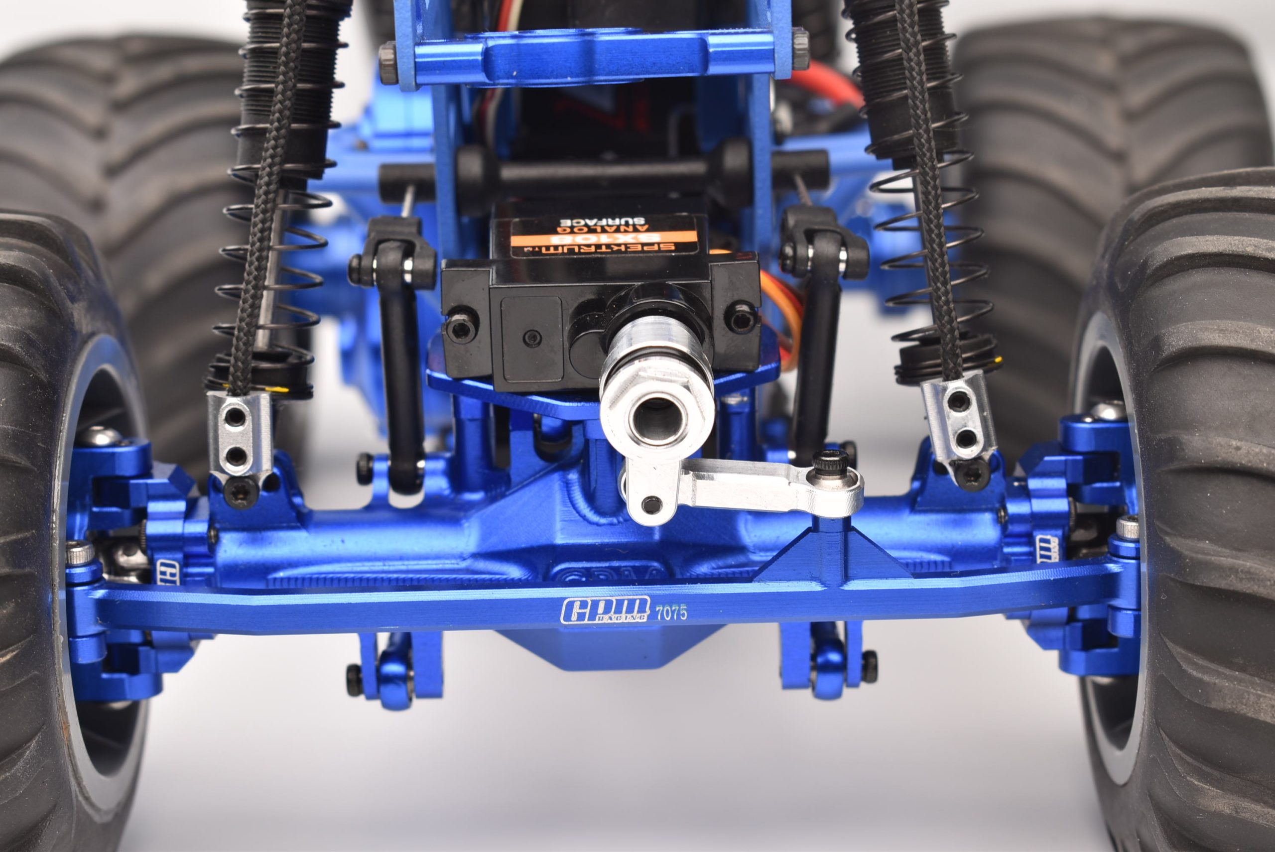 Losi Front Suspension Mount Set AluminumMini 8IGHTDB LOSB1885 Electric Car/Truck Option Parts main image 1